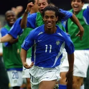 ブラジル代表 2002 FIFAワールドカップ Nike シャツ Men's S Brazil Nike 2002 Blue World Cup Jersey Soccer